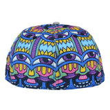 Chris Dyer Harmoneyes Blue Pattern Fitted Hat