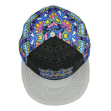 Chris Dyer Harmoneyes Blue Pattern Fitted Hat
