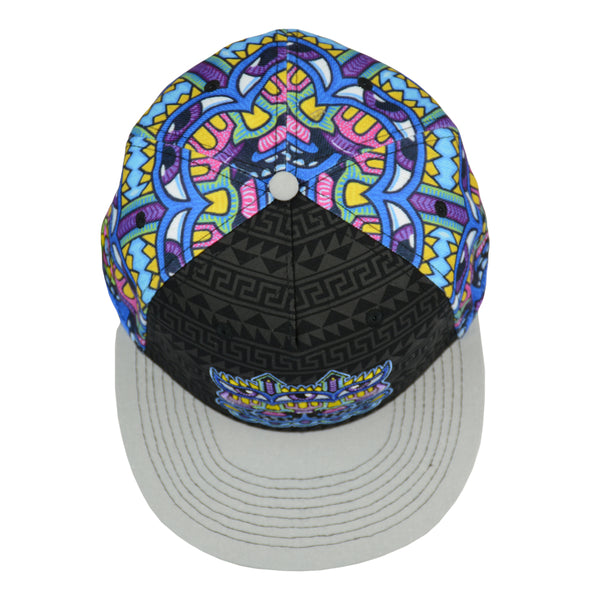 Chris Dyer Harmoneyes Blue Pattern Fitted Hat