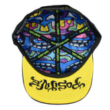 Chris Dyer Harmoneyes Blue Black Snapback Hat