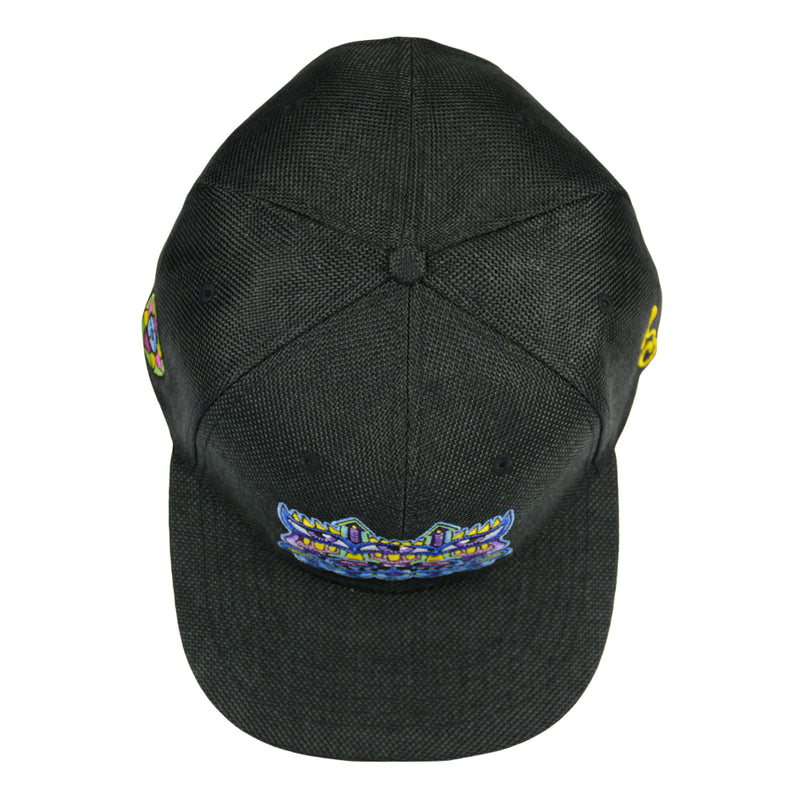 Chris Dyer Harmoneyes Blue Black Snapback Hat