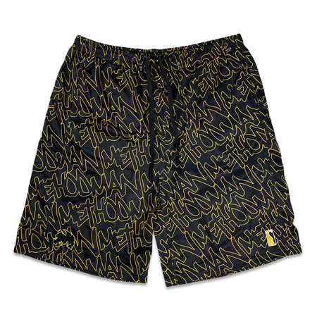 Lost Dino V2 Black Mesh Shorts