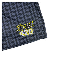 Stylust Cat Black Mesh Shorts