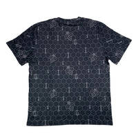 Honey Bear Black Honeycomb T Shirt
