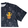 Honey Bear Black Honeycomb T Shirt