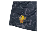 Honey Bear Black Honeycomb Mesh Shorts