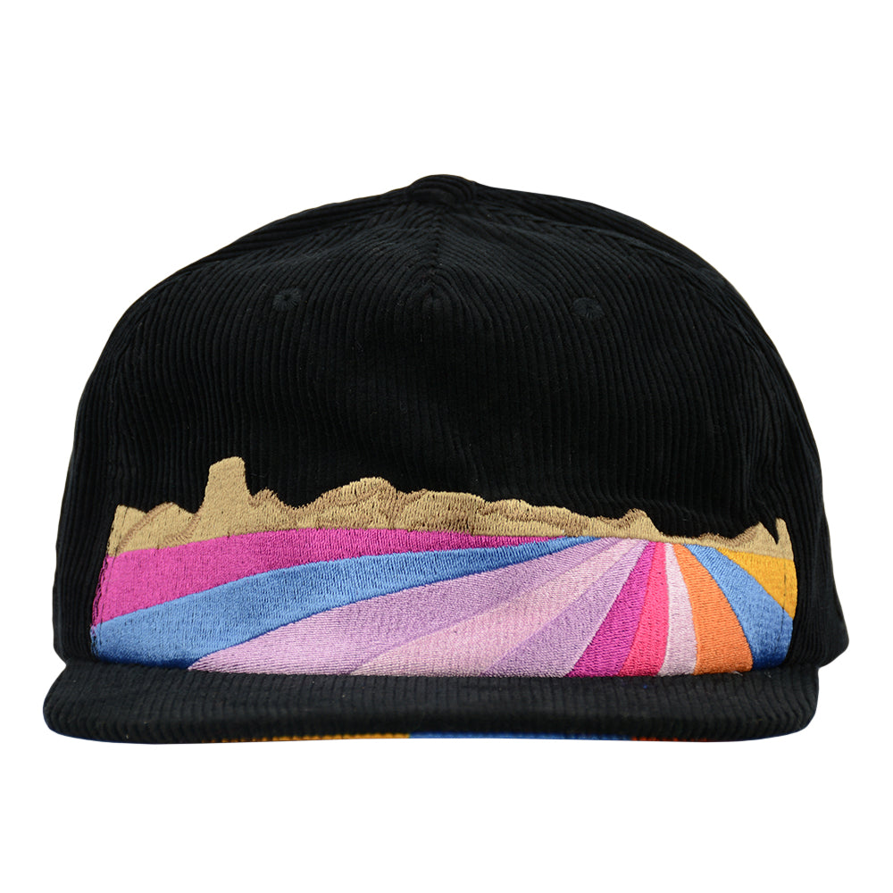 Jerry Garcia Playa Vista Black Zipperback Hat