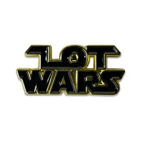 Lot Wars Logo Pin