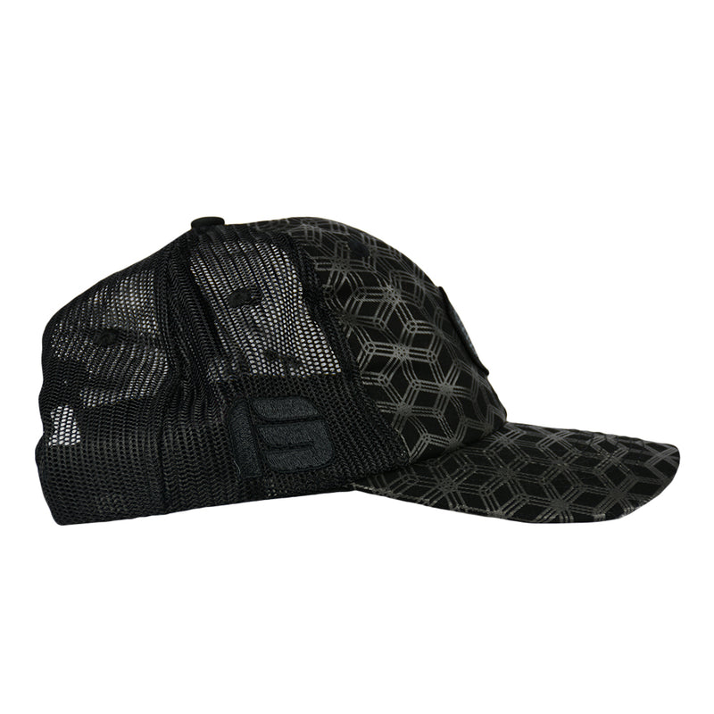 13th Anniversary Black Mesh Snapback Hat