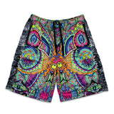 Amanda Vela Bear V2 Blue Mesh Shorts