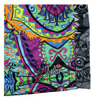 Amanda Vela Bear V2 Blue Mesh Shorts