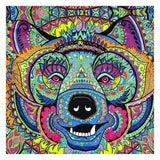 Amanda Vela Bear V2 Blue T Shirt