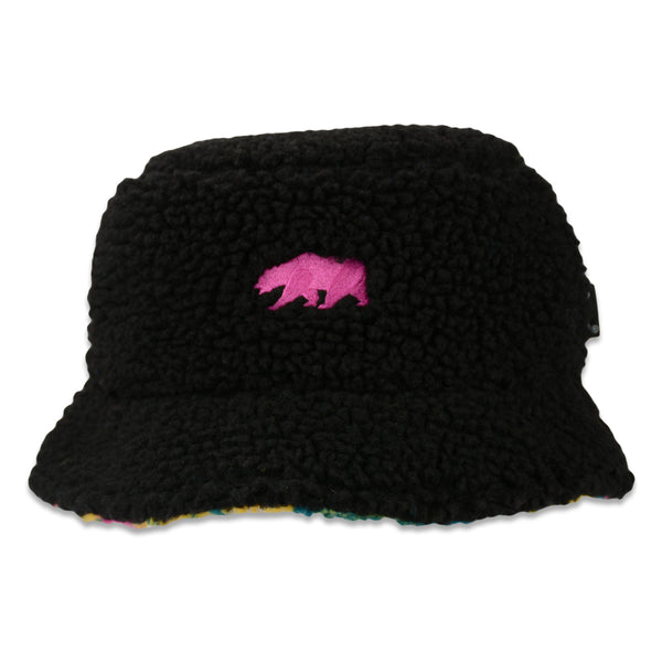 Trippy Tundra Bear Reversible Bucket Hat