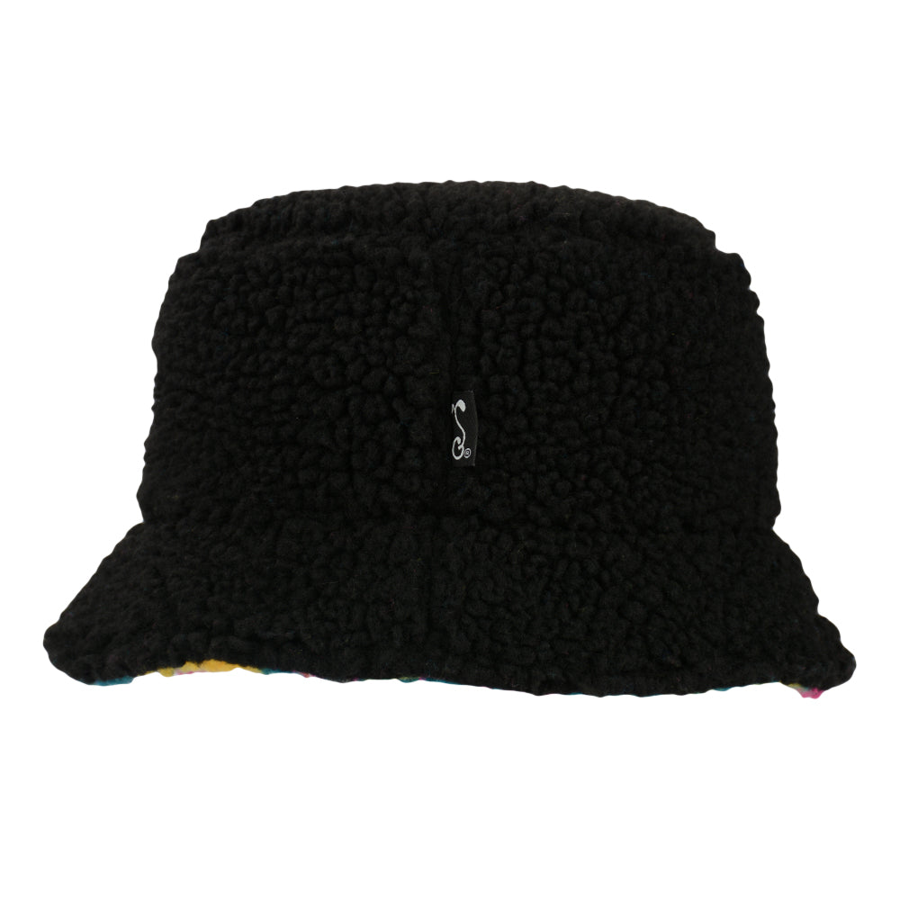 Trippy Tundra Bear Reversible Bucket Hat