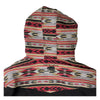 Removable Bear Redstone Black Zip Up Hoodie