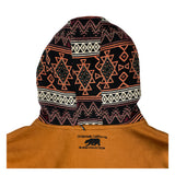 Removable Bear Copper Plateau Tall Pullover Hoodie