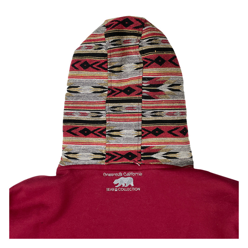 Removable Bear Redstone Tall Pullover Hoodie
