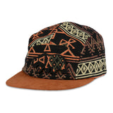 Removable Bear Copper Plateau 5 Panel Hat