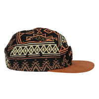 Removable Bear Copper Plateau 5 Panel Hat