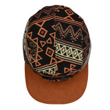 Removable Bear Copper Plateau 5 Panel Hat