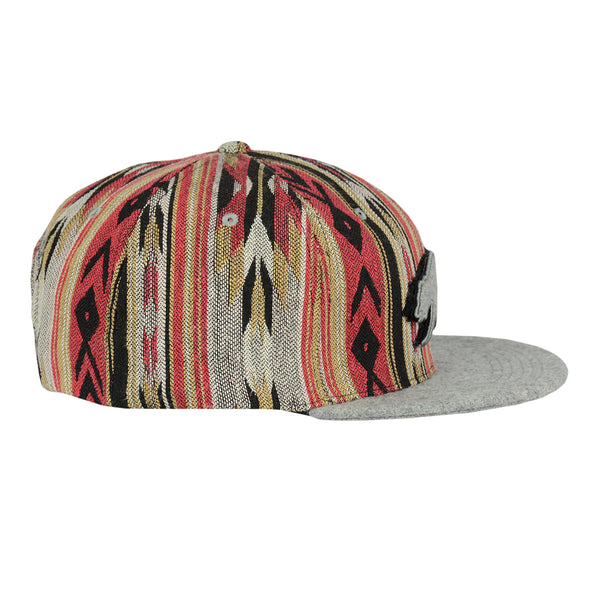 Removable Bear Redstone Gray Snapback Hat