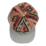 Removable Bear Redstone Gray Snapback Hat