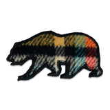Pastel Flannel Removable Bear Patch