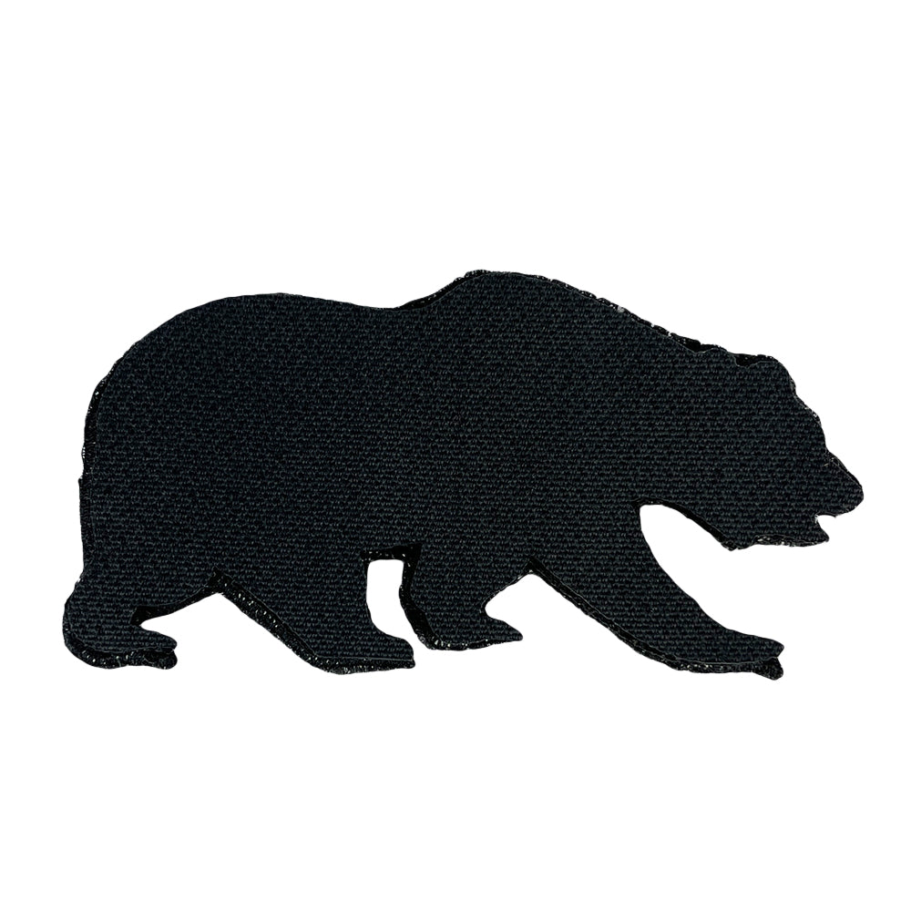 Parche de oso removible de piedra roja