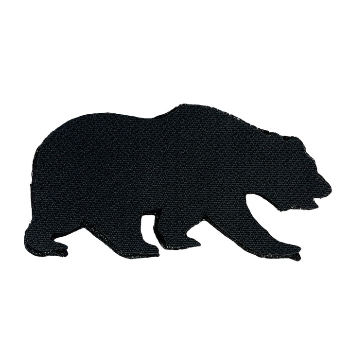 Parche de oso removible de piedra roja