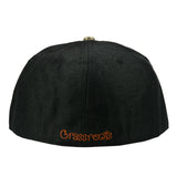 Removable Bear Copper Plateau Black Fitted Hat