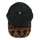 Removable Bear Copper Plateau Black Fitted Hat