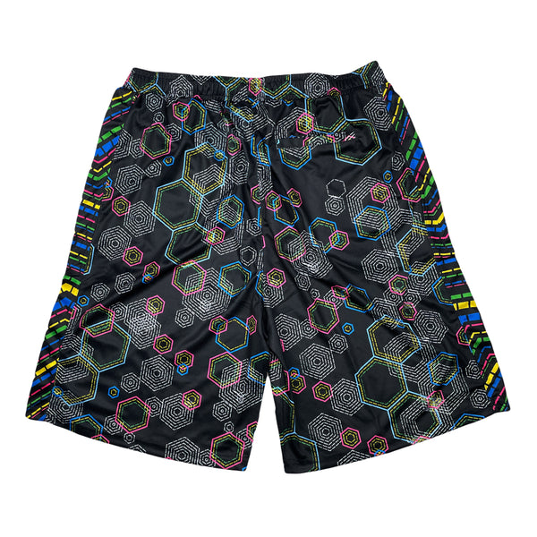 Lost Dino V2 Black Mesh Shorts