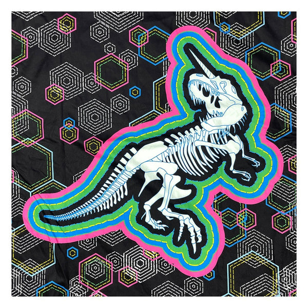Lost Dino V2 Black T Shirt