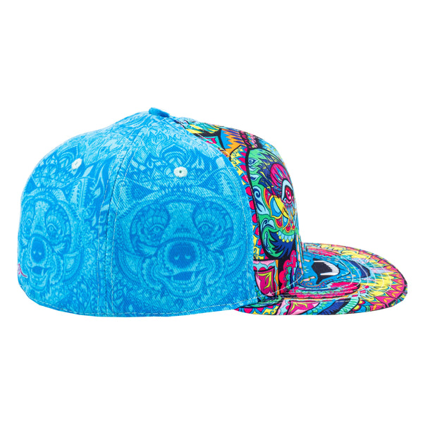 Amanda Vela Bear V2 Blue Fitted Hat