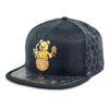 Honey Bear Black Fitted Hat