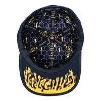Honey Bear Black Fitted Hat