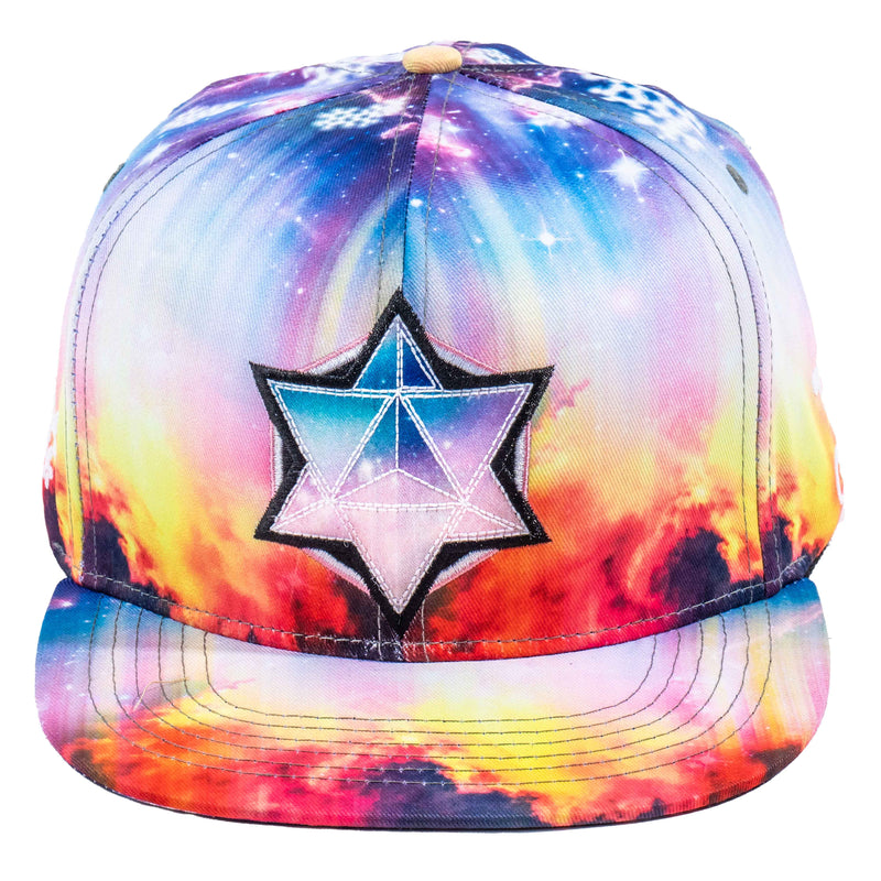 LSD Nebula Allover Snapback Hat