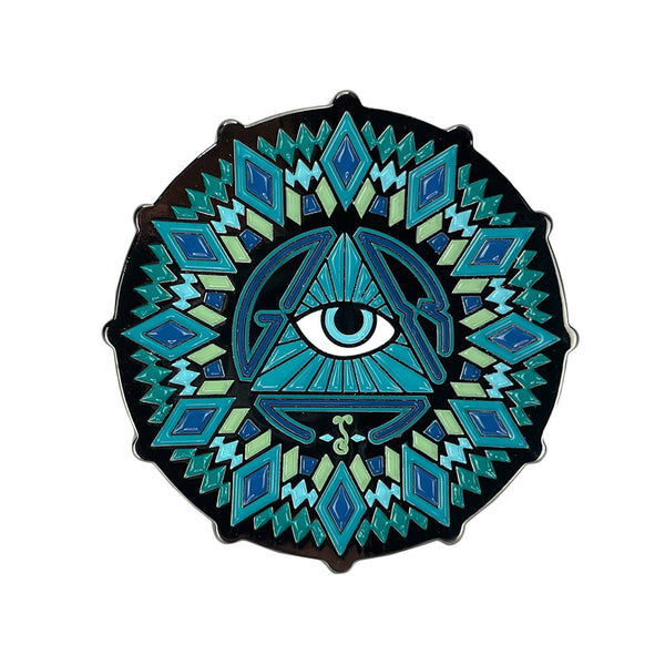 San Pedro Del Sol V3 Teal Hat Pin