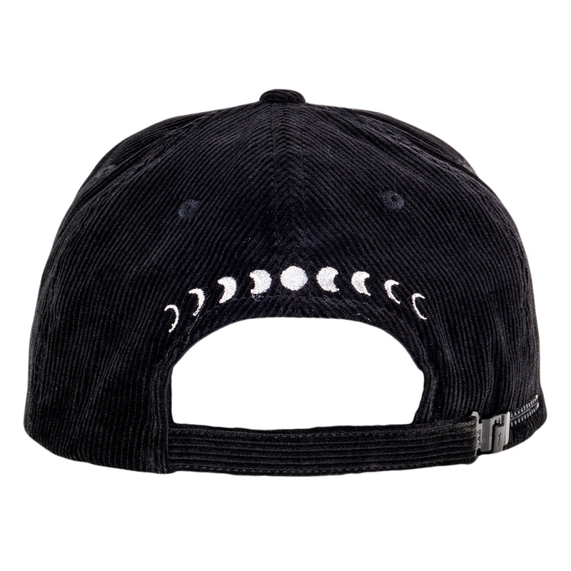 Equinox Howl Black Corduroy Zipperback Hat
