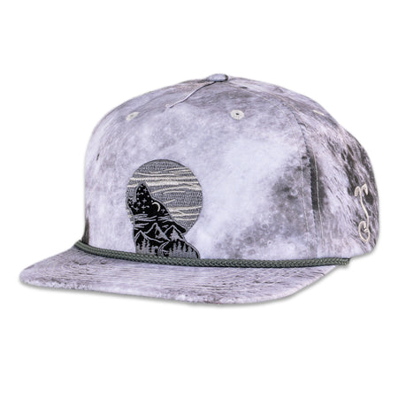 Chris Dyer Harmoneyes Blue Pattern Snapback Hat