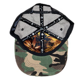 Puffy the Bear Camo Mesh Snapback Hat
