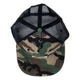 Puffy the Bear Camo Mesh Snapback Hat