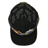 Dabroots Clouds Allover Black Snapback Hat