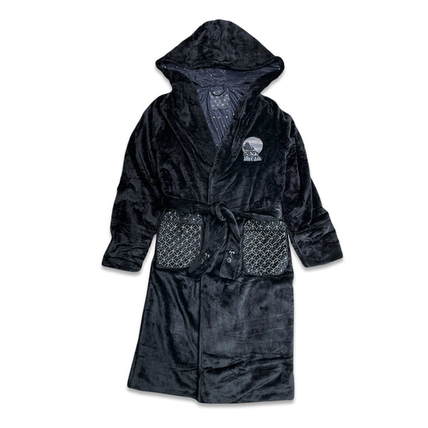 Equinox Howl Starry Night Black Hooded Robe