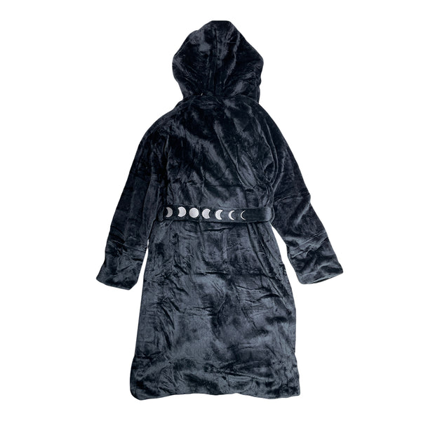 Equinox Howl Starry Night Black Hooded Robe