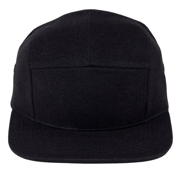 Touch of Class Black 5 Panel Hat