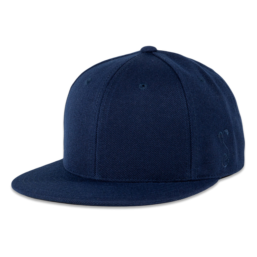 blue fitted hats