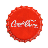 Cheech and Chong Red Bottlecap Pin