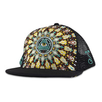 San Pedro Del Sol V3 Black Mesh Snapback Hat