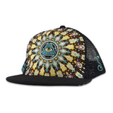 San Pedro Del Sol V3 Black Mesh Snapback Hat